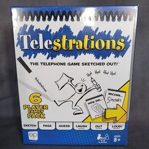 Telestrations‎ The Telephone Game Sketched Out Family Pack Party Board Game